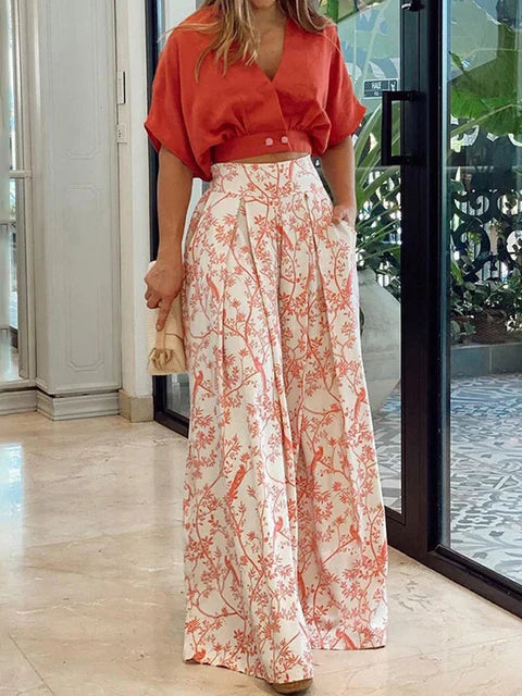 Rotes Blumen Set - Clara