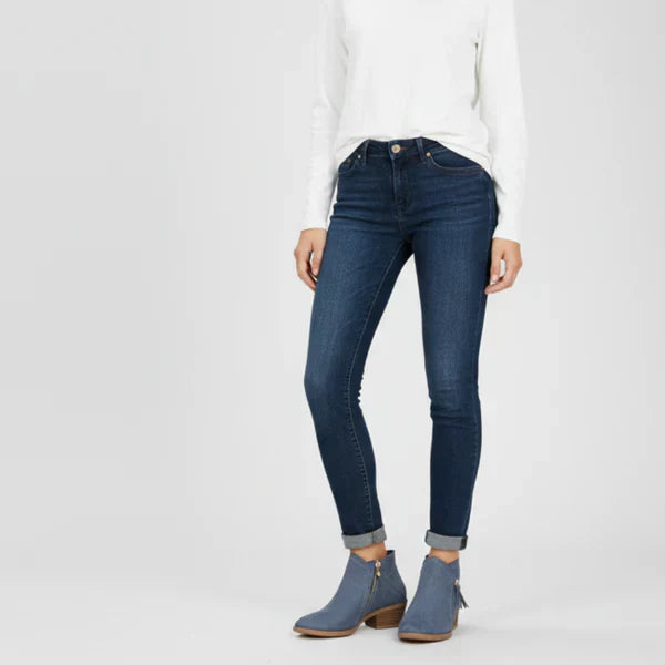 Damen-ankle-boots mit niedrigem absatz und seitlichem reißverschluss – damen