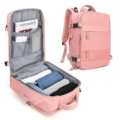 Eva - Beige Damen Großrucksack