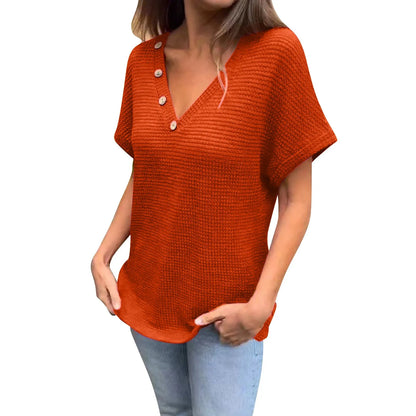 Luisa - Elegantes Schwarzes Strick-Shirt