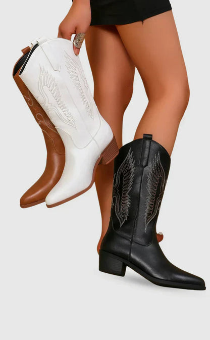 Romy wildwest-cowboystiefel – damen