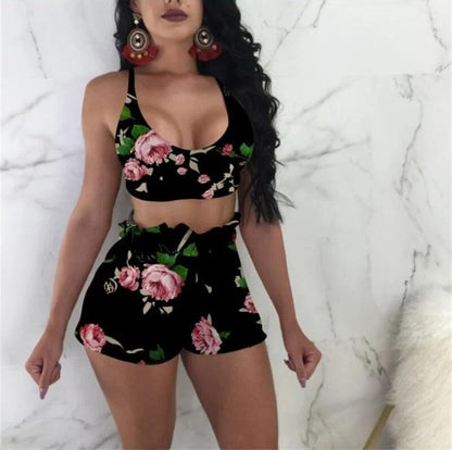 Lara - Florales Zweiteiler-Set