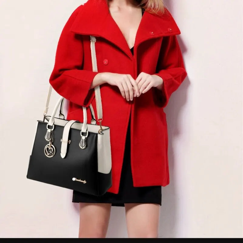 Elegante Handtasche Bianca - Weiß