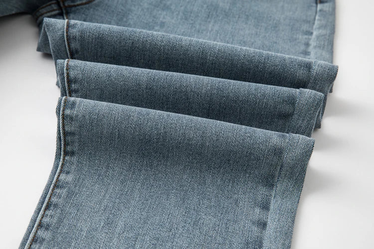 Schwarze High-Waist Jeans - Sophia