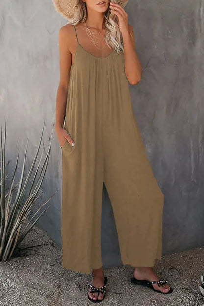 Himmelblauer Relax Jumpsuit - Emma