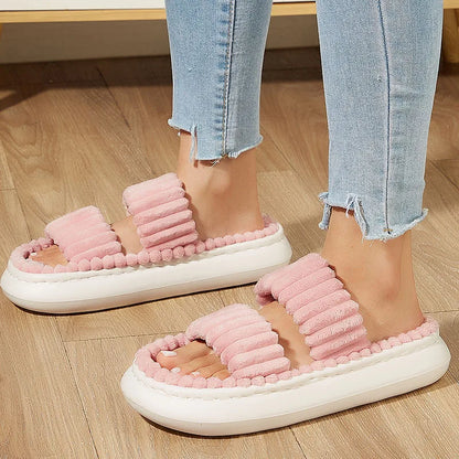 Orthopädische Pantoletten Rosa - Mira