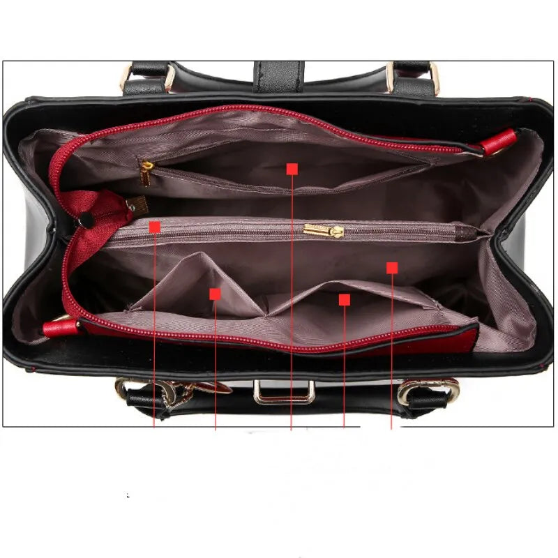 Elegante Handtasche Bianca - Weiß