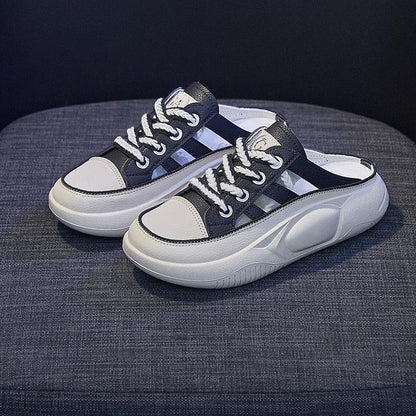 Lena – Rote Leichte Orthopädische Slippers