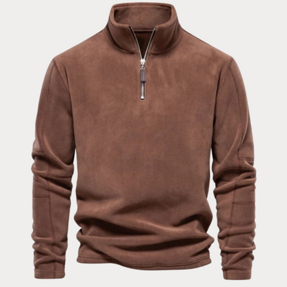 Fleece Pullover Braun - Noah