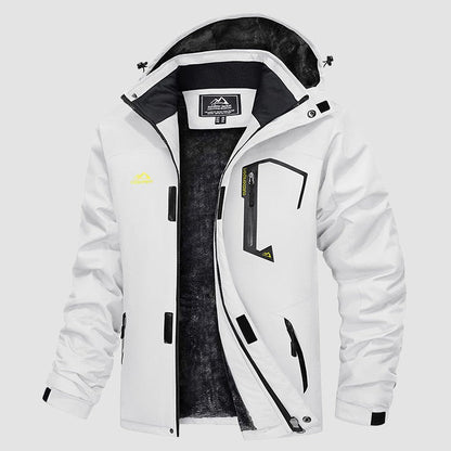 Arctic shield outdoorjacke orange grau - max