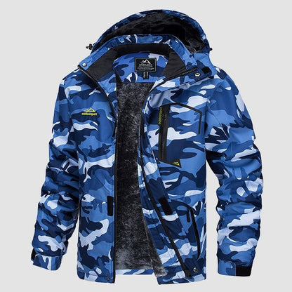 Arctic shield outdoorjacke orange grau - max