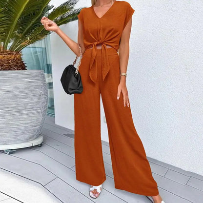 Khaki Eleganz Jumpsuit - Julia