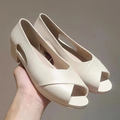 Lina - Klassische Schwarze Ballerinas