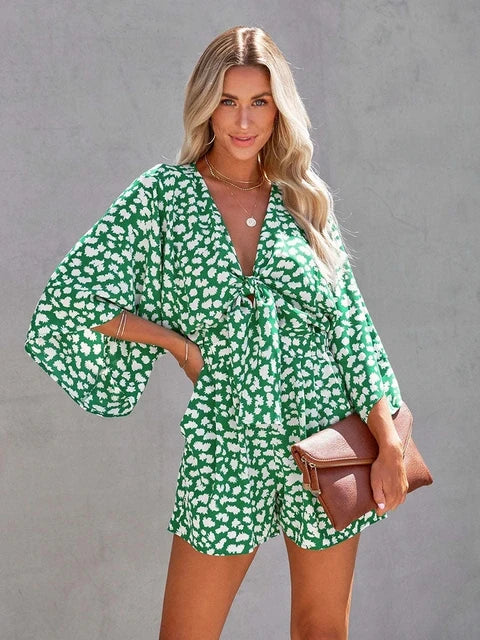 Schwarz-Weißer Animal-Print Kleid - Zoe