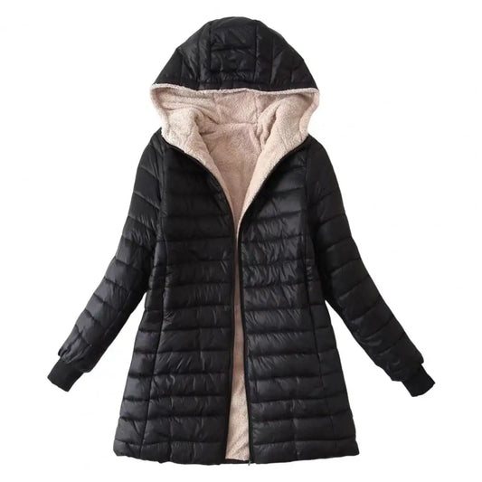 Stylische Winterjacke Schwarz - Sophie