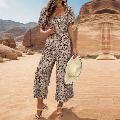 Blaues Boho Jumpsuit - Cara