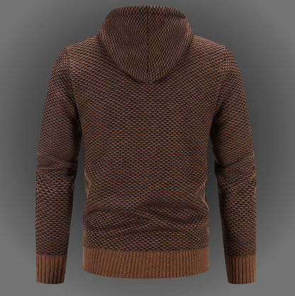 Nordischer WarmTech Hoodie Grau - Lars