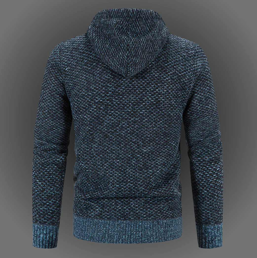 Nordischer WarmTech Hoodie Grau - Lars