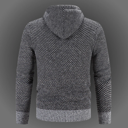 Nordischer WarmTech Hoodie Grau - Lars