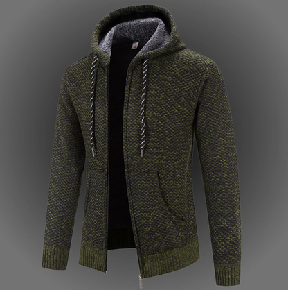 Nordischer WarmTech Hoodie Grau - Lars