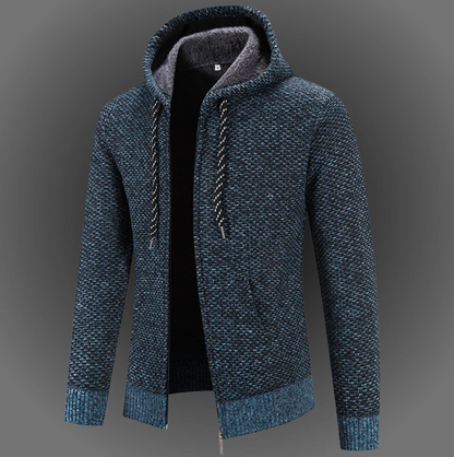 Nordischer WarmTech Hoodie Grau - Lars