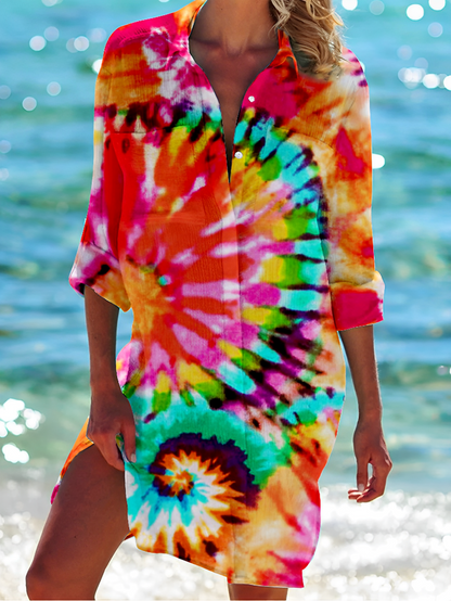 Buntes Strandkleid - Isabella