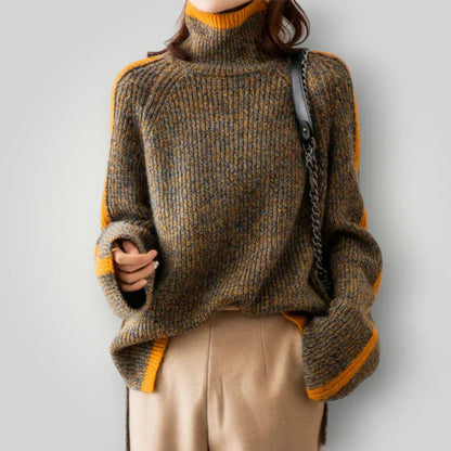 Breseis damen pullover – lässiger soft-knit look