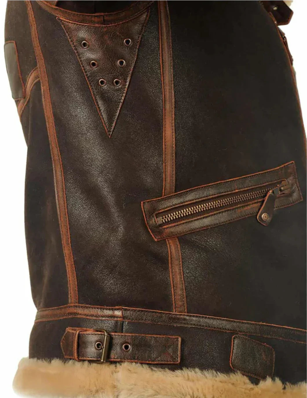 Herren Klassische Jacke Braun - Elias