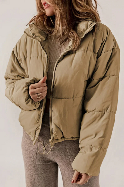 Lia – moderne daunenjacke aus hochwertigem material