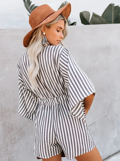 Schwarz-Weißer Animal-Print Kleid - Zoe