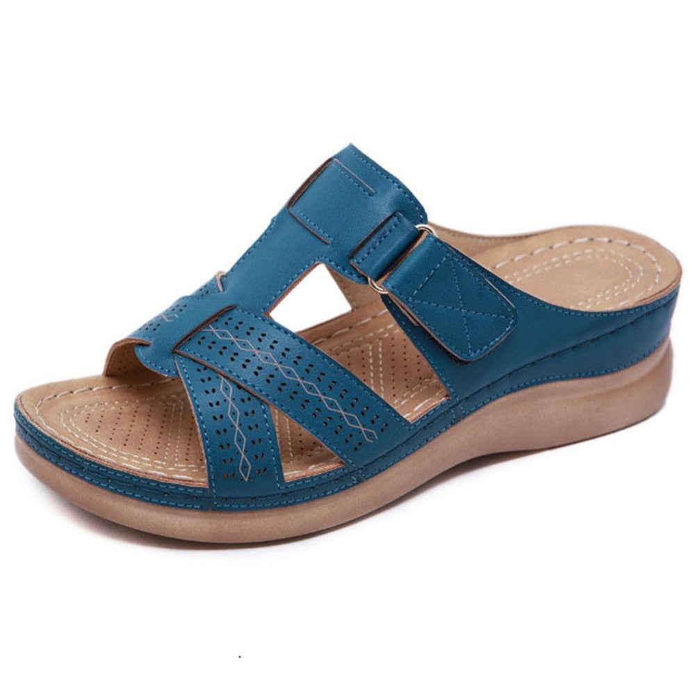 comfort platform sandals