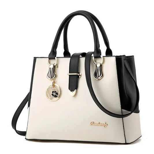 Elegante Handtasche Bianca - Weiß