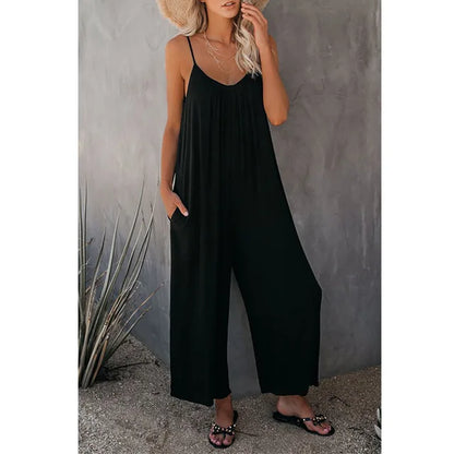 Himmelblauer Relax Jumpsuit - Emma