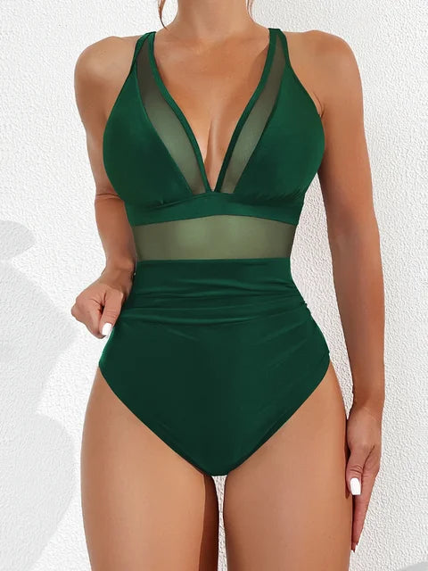 Viktoria - Königsblauer Badeanzug