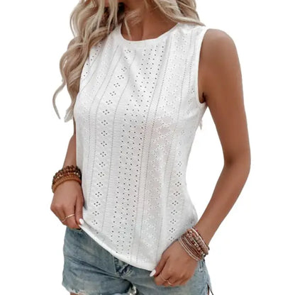 Rosa Spitzentanktop - Sophie