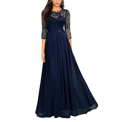 Helena - Rubinrote Eleganz Abendkleid