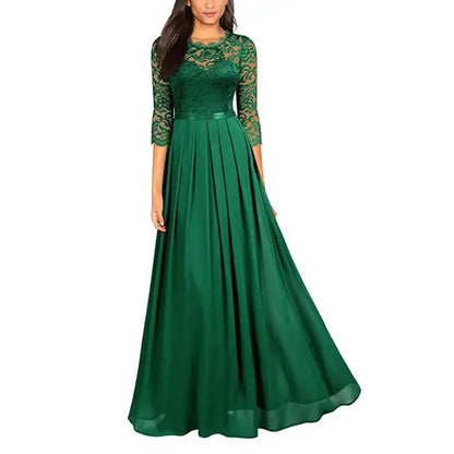 Helena - Rubinrote Eleganz Abendkleid
