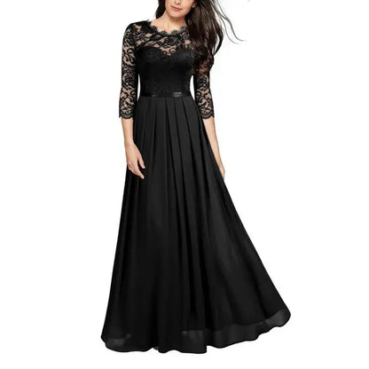 Helena - Rubinrote Eleganz Abendkleid