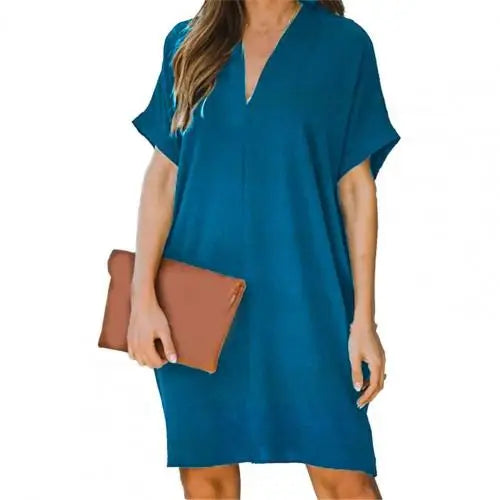 Emilia - Schwarzes Kleid mit Spitzendetail