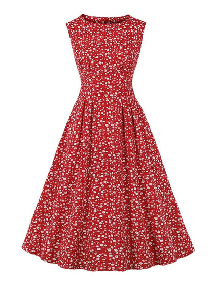 Katharina - Schwarz-Weißes Retrokleid