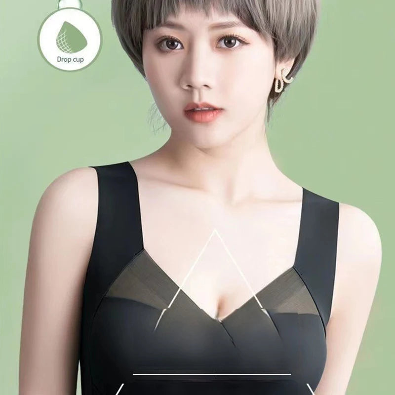 Julia - Nahtloser Schwarz BH