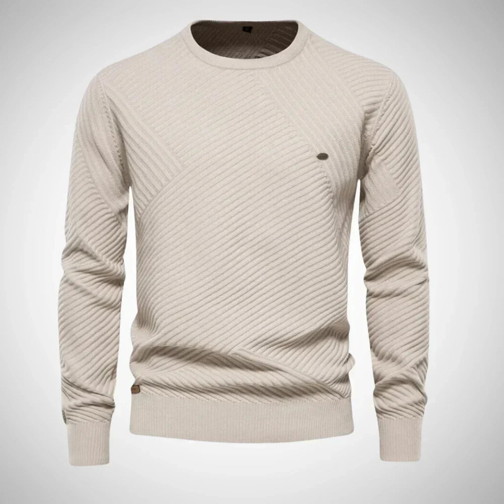 Blake rundhalspullover – herren