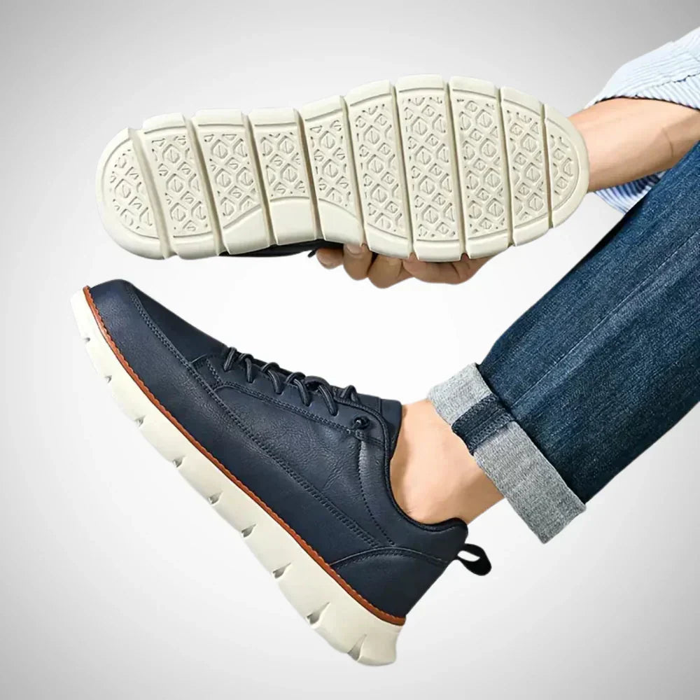 Erwin ledersneaker – herren