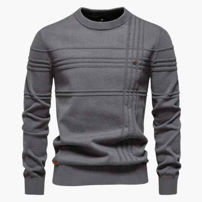 Crewneck Pullover Hellgrau - Emil