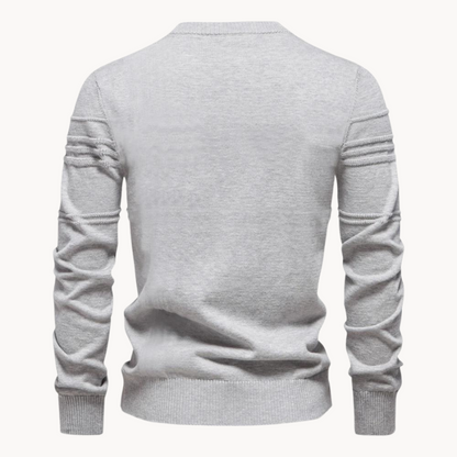 Crewneck Pullover Hellgrau - Emil