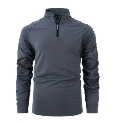 Herren langarm-half-zip pullover winter – komfortabler strick für kalte tage