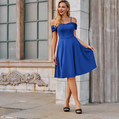 Blaues cocktailkleid - emily