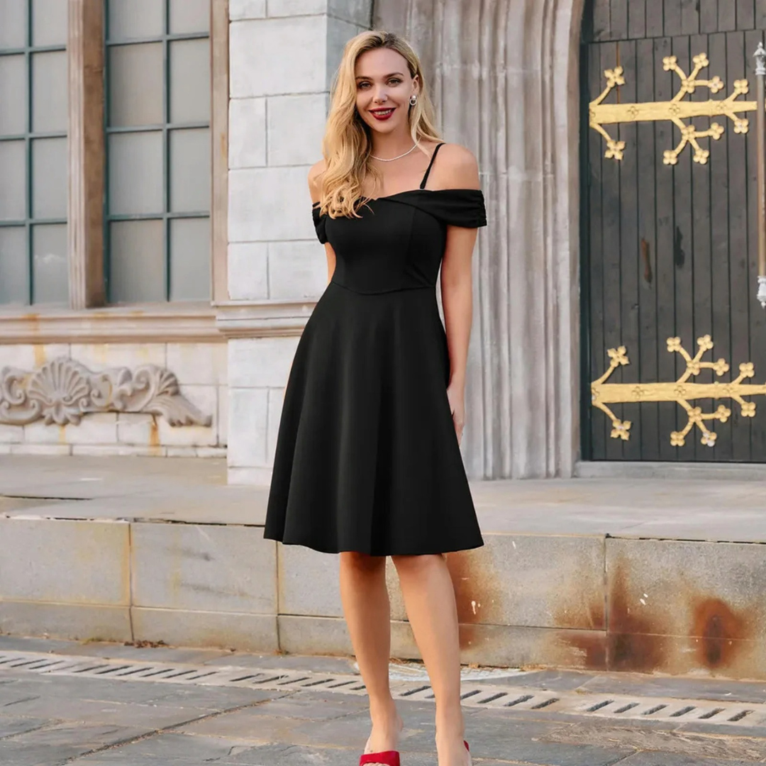 Blaues cocktailkleid - emily