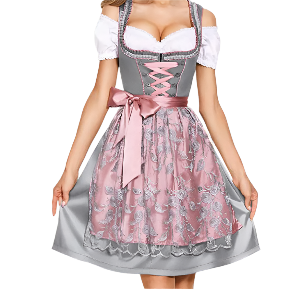 Dirndl bella - einzigartige dirndl für damen mit schürze und bluse