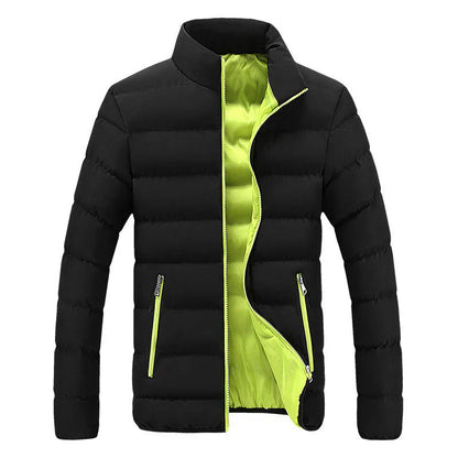 Dicke, isolierte winterjacke – herren